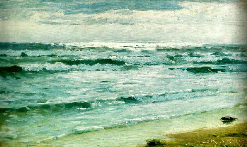 Peter Severin Kroyer marin skagen china oil painting image